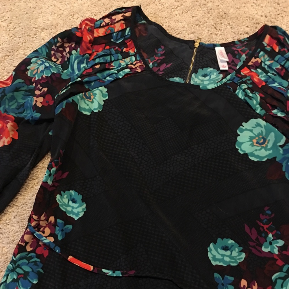 Gorgeous Silky Floral Dress